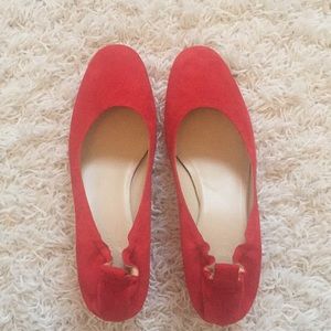 Everlane red pumps
